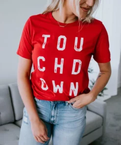 Kissed Apparel Touchdown Graphic Tee Curvy 22 Kissed Apparel Touchdown Graphic Tee Curvy