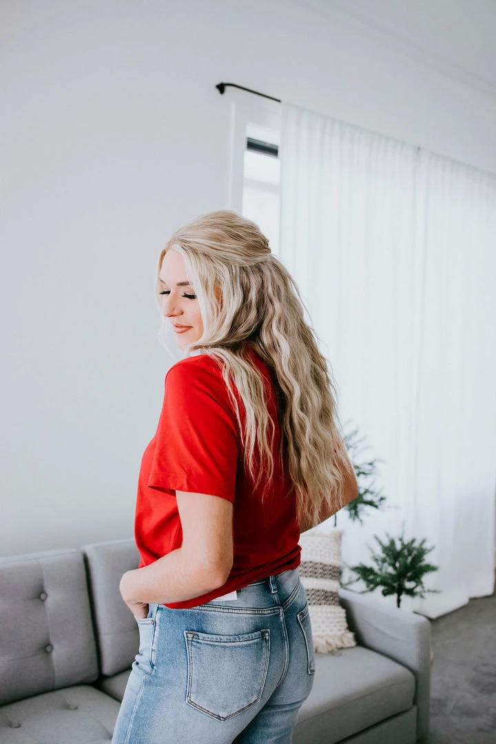 Kissed Apparel Touchdown Graphic Tee Curvy 11 Kissed Apparel Touchdown Graphic Tee Curvy