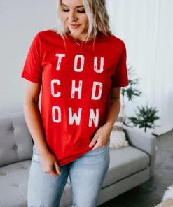 Kissed Apparel Touchdown Graphic Tee Curvy 25 Kissed Apparel Touchdown Graphic Tee Curvy