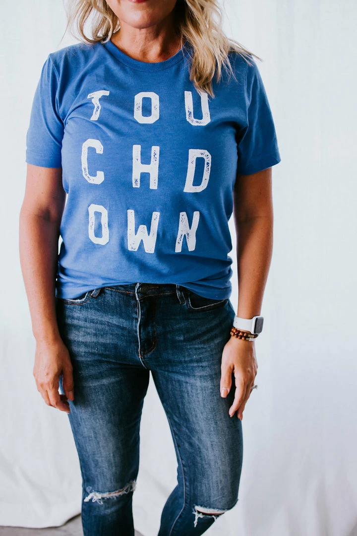 Kissed Apparel Touchdown Graphic Tee Curvy 14 Kissed Apparel Touchdown Graphic Tee Curvy