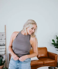 Salvia Maggie Racerback Tank By Lily & Lottie