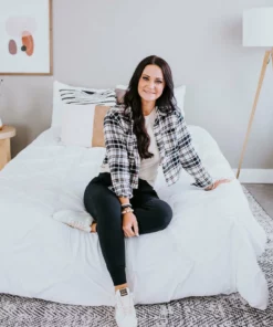 Trend Notes Jesse Cropped Plaid Top