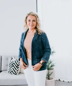 Bibi Out To Impress Denim Blazer Outerwear 12 Bibi Out To Impress Denim Blazer Outerwear