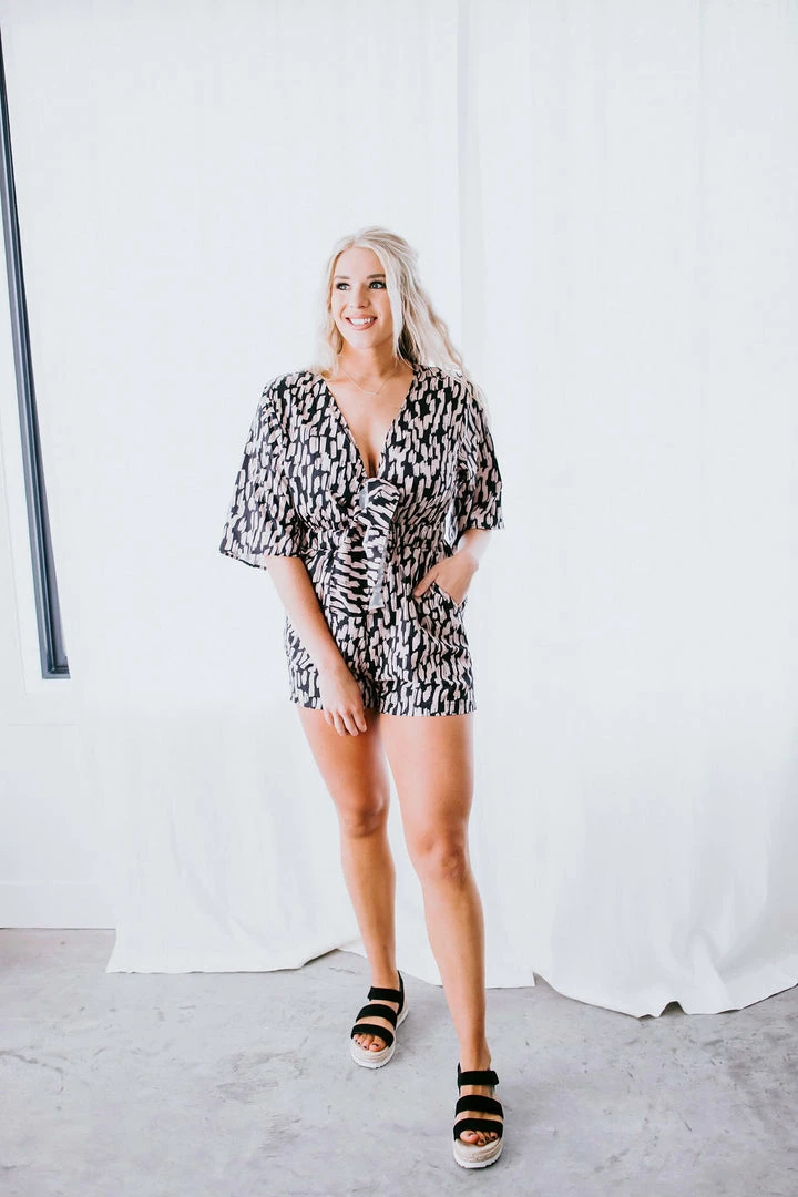 Daphne Lo Juanita Printed Romper 5 Daphne Lo Juanita Printed Romper