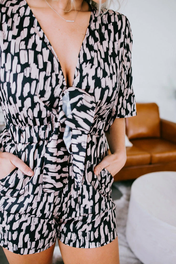 Daphne Lo Juanita Printed Romper 7 Daphne Lo Juanita Printed Romper