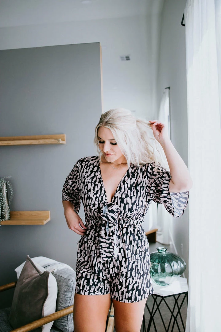 Daphne Lo Juanita Printed Romper 8 Daphne Lo Juanita Printed Romper