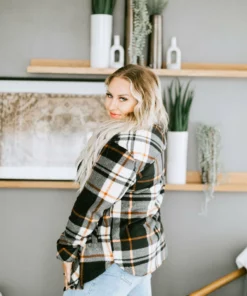 Thread & Supply Breaking Plaid Fleece Shacket