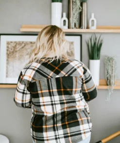 Thread & Supply Breaking Plaid Fleece Shacket