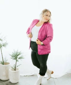 Ee:some Curvy Make It Official Blazer